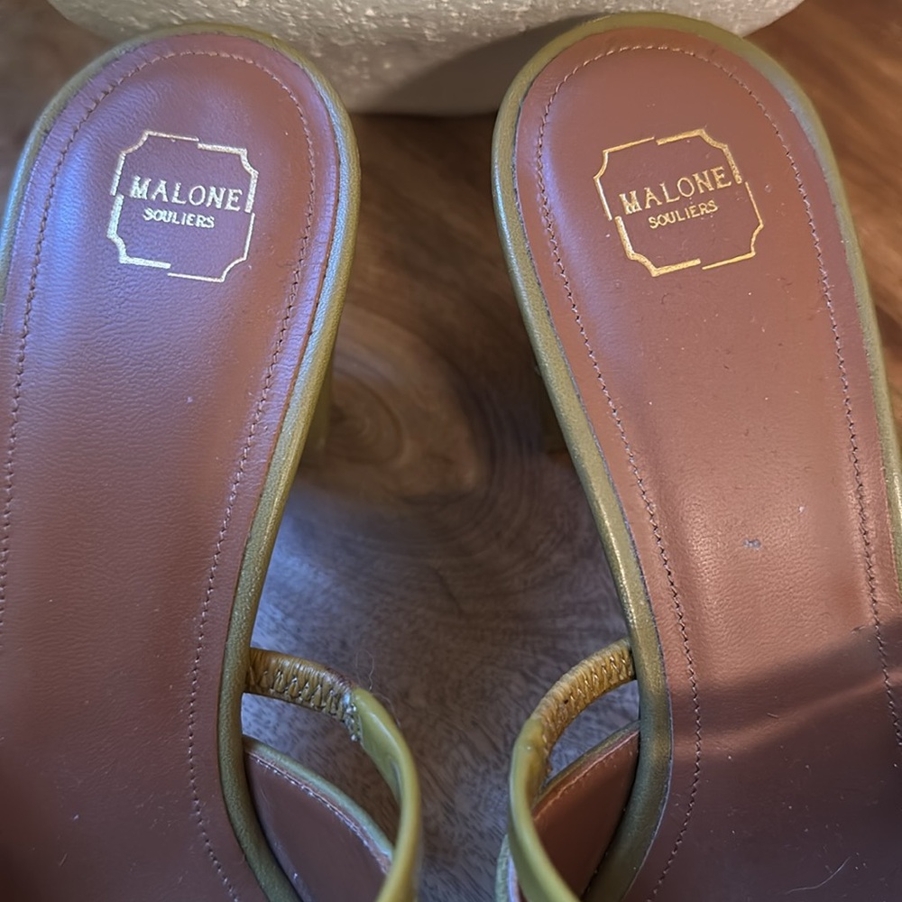 Malone Souliers Demi Cutout Leather Mules - Picture 8 of 12